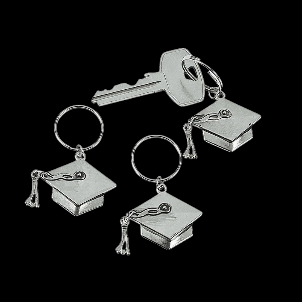 Graduation Cap Keychain